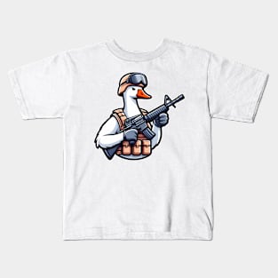 Tactical Goose Kids T-Shirt